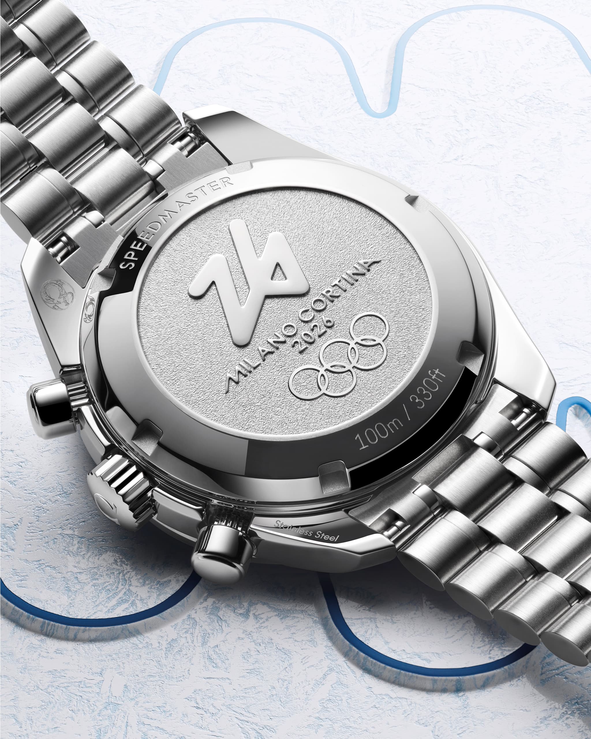 OMEGA】あと100日を祝して、新作「スピードマスター 38 ミラノ